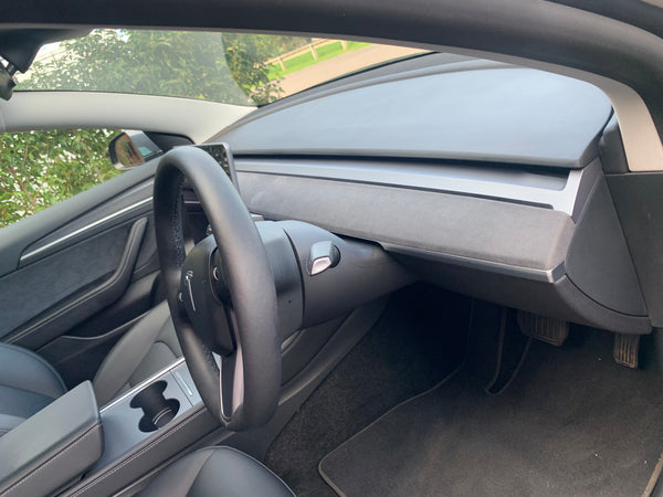 Tesla Model 3 & Y Alcantara Dashboard & Door Kit